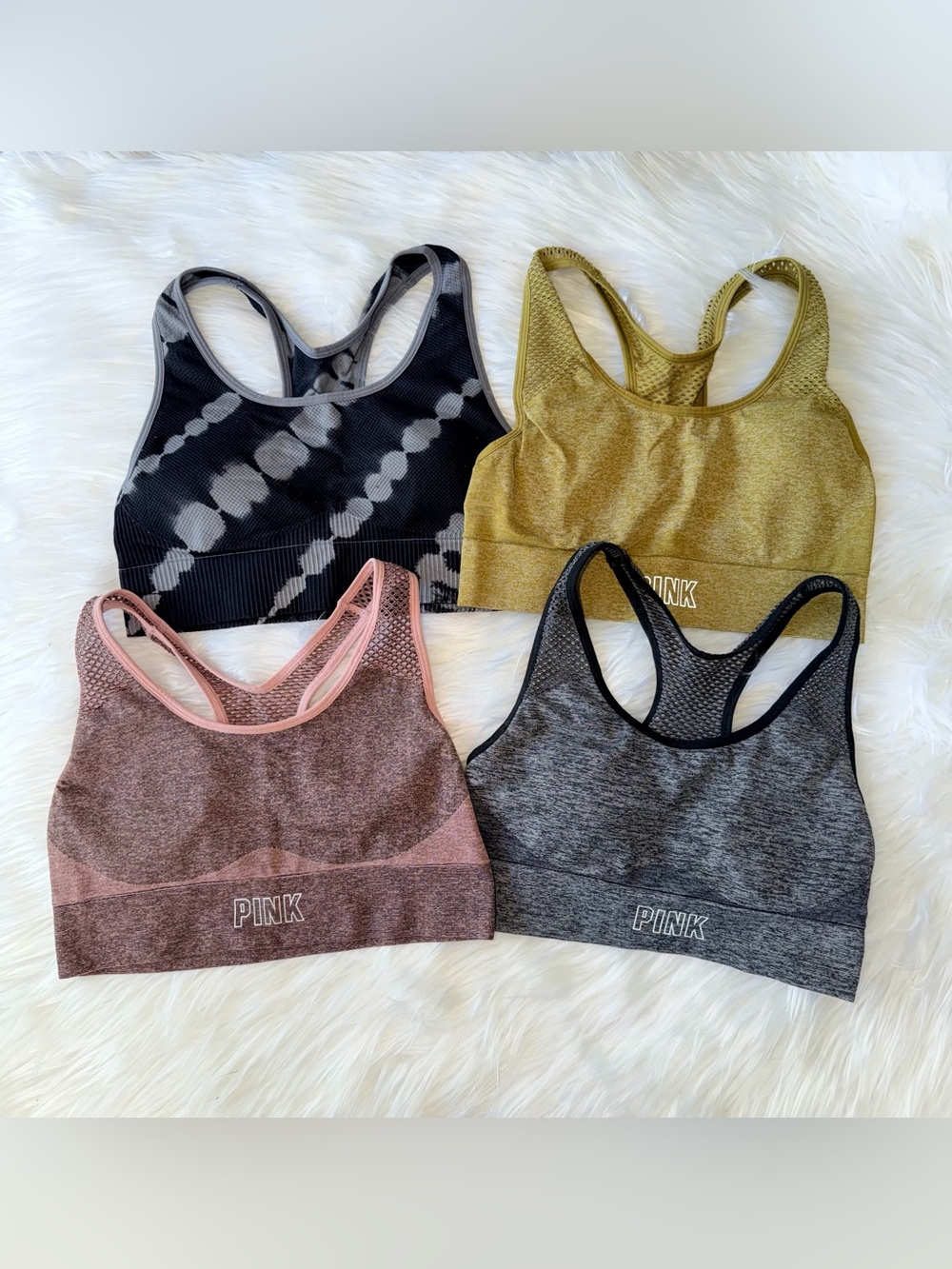4 PINK Sports Bras